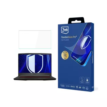 3MK PROTECTION MSI Bravo 15 15,6 colių hibridinis stiklo ekrano apsauginis stikliukas (FlexibleGlass Pro)