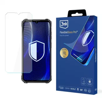 3MK PROTECTION Oukitel WP28/28E/28S - 3mk FlexibleGlass Pro Hybridinis stiklo ekrano apsauginis stikliukas