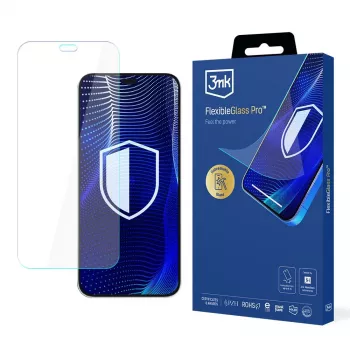 3MK PROTECTION Honor X60i 5G - 3mk FlexibleGlass Pro Hibridinis stiklo ekrano apsauginis stikliukas