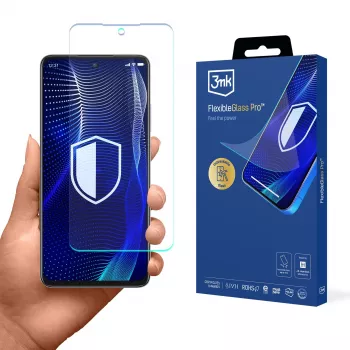 3MK PROTECTION Vivo Y36c - 3mk FlexibleGlass Pro Hybridinis stiklo ekrano apsauginis stikliukas, skaidrus