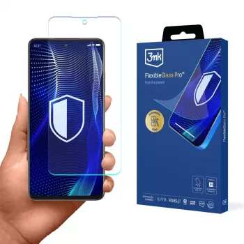 3MK PROTECTION Vivo Y36c - 3mk FlexibleGlass Pro Hybridinis stiklo ekrano apsauginis stikliukas, skaidrus