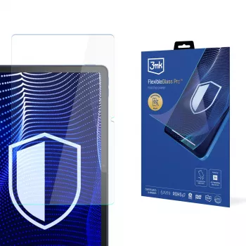 3MK PROTECTION FlexibleGlass Pro ekrano apsauginė plėvelė, skirta Lenovo Tab M10A 5G – hibridinis stiklas, 7H kietumas, 0,3 mm, skaidri