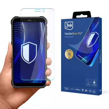 3MK PROTECTION Oukitel G2 - 3mk FlexibleGlass Pro Hybridinis stiklo ekrano apsauginis stikliukas