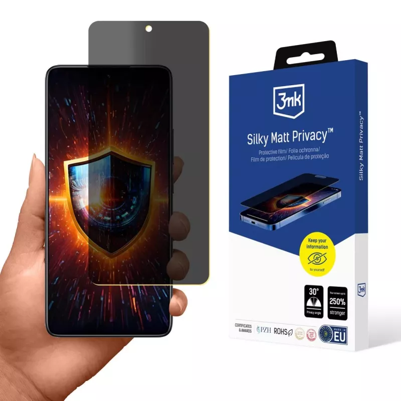 3MK Silk Matte Privacy Screen Protector, skirta „Xiaomi 14T“