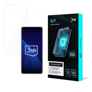 3MK 1UP Gaming Screen Protector, skirta Xiaomi POCO X7 (3 vnt. pakuotė) – hibridinė plėvelė, itin lygi, aukšto slydimo