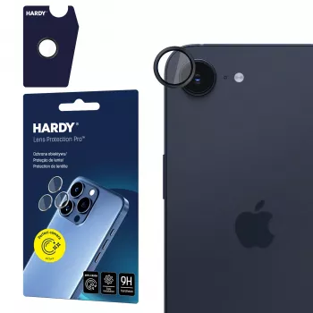 3MK PROTECTION Apple iPhone 16E/17E HARDY Lens Protection Pro Black
