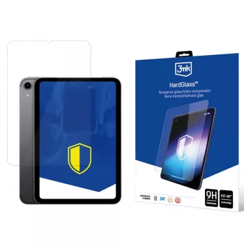 3mk HardGlass Grūdinto stiklo ekrano apsauga, skirta Apple iPad Mini 6 / iPad Mini 7 (8,3 colio) – permatoma