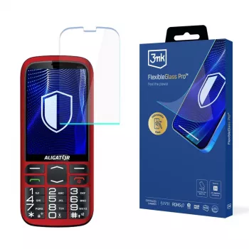 3MK PROTECTION Aligator A830 Senior apsauginis stiklas 3mk FlexibleGlass Pro
