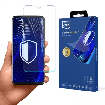 Motorola One Vision Plus - 3mk FlexibleGlass Pro Hybridinis stiklo ekrano apsauginis stikliukas