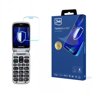 3MK PROTECTION Evolveo EasyPhone FS - 3mk FlexibleGlass Pro ekrano apsauga, hibridinis stiklas, 0,3 mm, 7H, skaidrus