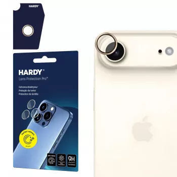 3MK Apple iPhone Air – HARDY Lens Protection Pro Titanium Gold