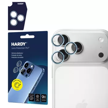 3MK Apple iPhone 17 Pro / 17 Pro Max HARDY Lens Protection ProOcean Blue
