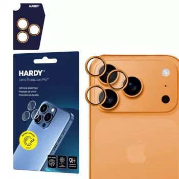 3MK HARDY Lens Protection ProOrange, skirta Apple iPhone 17 Pro / 17 Pro Max