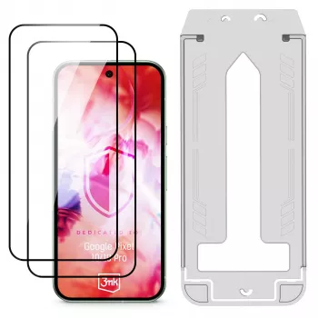 3MK PROTECTION Google Pixel 10/10 Pro - 3mk Hardy Hardura 9H grūdinto stiklo ekrano apsauga