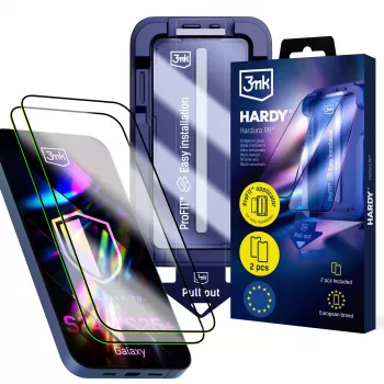 3MK PROTECTION Samsung Galaxy S24+/S25+ - 3mk Hardy Hardura 9H Grūdinto stiklo apsauga