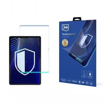 3MK PROTECTION FlexibleGlass Pro apsauginis stiklas, skirtas Lenovo Tab K11 Gen 2 – 11 colių – Hibridinis stiklas-folija – 7H kietumas – Oleofobinė danga – Anti-Bubble – Užapvalinti kraštai