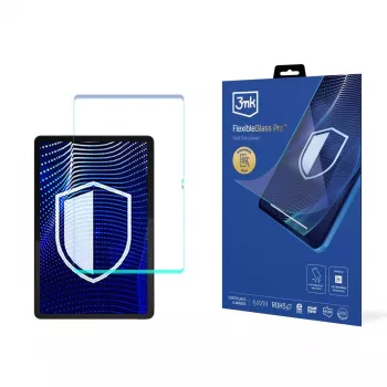 3MK PROTECTION FlexibleGlass Pro apsauginis stiklas, skirtas Lenovo Tab K11 Gen 2 – 11 colių – Hibridinis stiklas-folija – 7H kietumas – Oleofobinė danga – Anti-Bubble – Užapvalinti kraštai