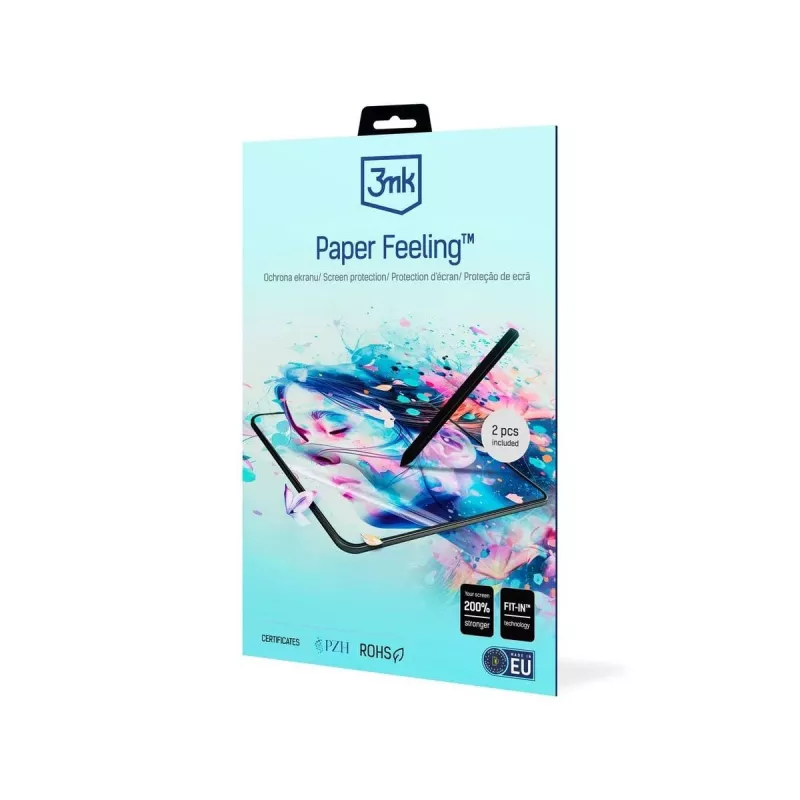 3MK PROTECTION Paper Feeling Screen Protector, skirta Apple iPad Pro 11 inch (M5) – matinis, antirefleksinis, apsaugantis nuo pirštų atspaudų
