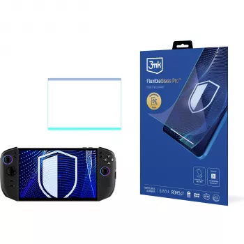 3MK PROTECTION FlexibleGlass Pro Screen Protector for Lenovo Legion Go 8,8 inch, Hybrid Glass, 7H Hardness, 0,3 mm, Clear