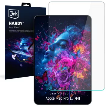 3MK PROTECTION Hardy Paper Effect Screen Protector, skirtas Apple iPad Pro 11 (M4 2024) – matinis, antirefleksinis, PET plėvelė, 1 vnt.