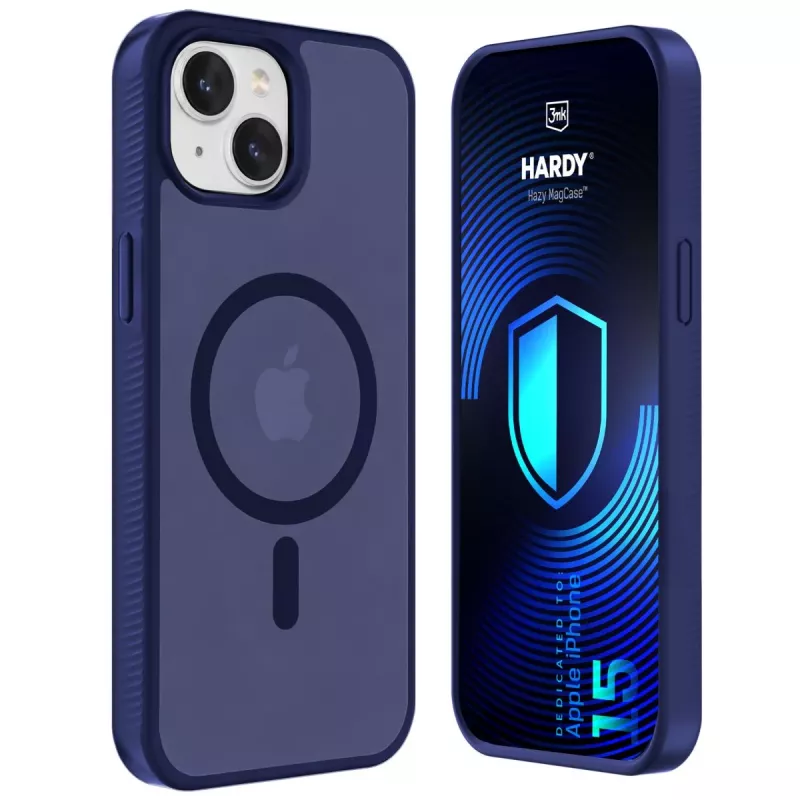3MK PROTECTION Apple iPhone 15 - 3mk Hardy Hazy MagCase Mėlyna