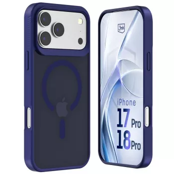 3MK PROTECTION Apple iPhone 17 Pro - 3mk Hardy Hazy MagCase Blue