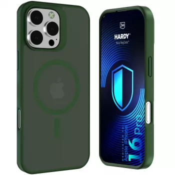 3MK PROTECTION Apple iPhone 16 Pro - 3mk Hardy Hazy MagCase Green