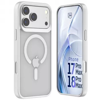 3MK PROTECTION Apple iPhone 17 Pro Max - 3mk Hardy Hazy MagCase White