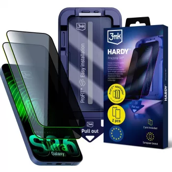 3MK PROTECTION Samsung Galaxy S26 Ultra - 3mk Hardy Privzone 9H Grūdinto Stiklo Ekrano Apsauga