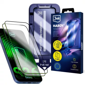3MK PROTECTION Samsung Galaxy S26 – 3mk Hardy Hardura 9H grūdinto stiklo apsauginė plėvelė