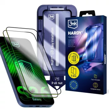3MK PROTECTION Samsung Galaxy S26 – 3mk Hardy Hardura 9H grūdinto stiklo apsauginė plėvelė