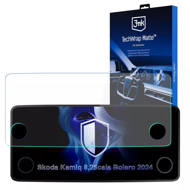 3MK PROTECTION Skoda Kamiq Bolero 2024- 3mk TechWrap Matte Center Display Screen Protector