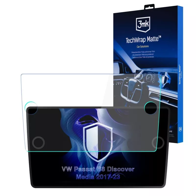 3MK PROTECTION VW Passat B8 Discover Media 2017-23 - 3mk TechWrap Matte Center Display Screen Protector