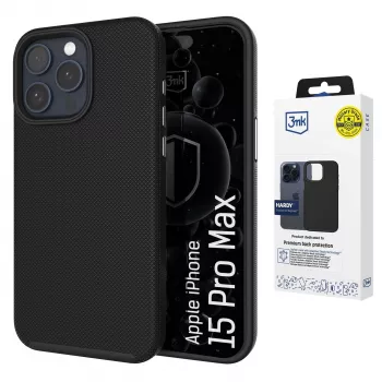 3MK PROTECTION Apple iPhone 15 Pro Max Hardy Shockproof MagCase - Skaidrus