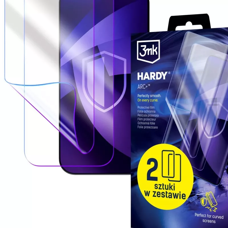 3MK PROTECTION Realme 16 Pro+ 5G Hardy ARC+ ekrano apsauga (2 vnt.)