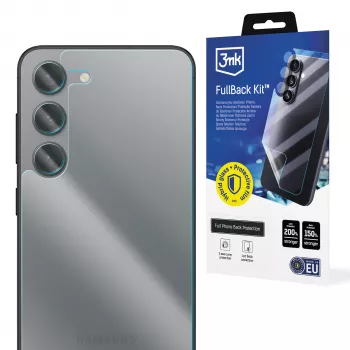 3MK PROTECTION Samsung Galaxy S23 5G FullBody Protective Film Kit (TPU, Skaidri, Savaime atsistatanti)