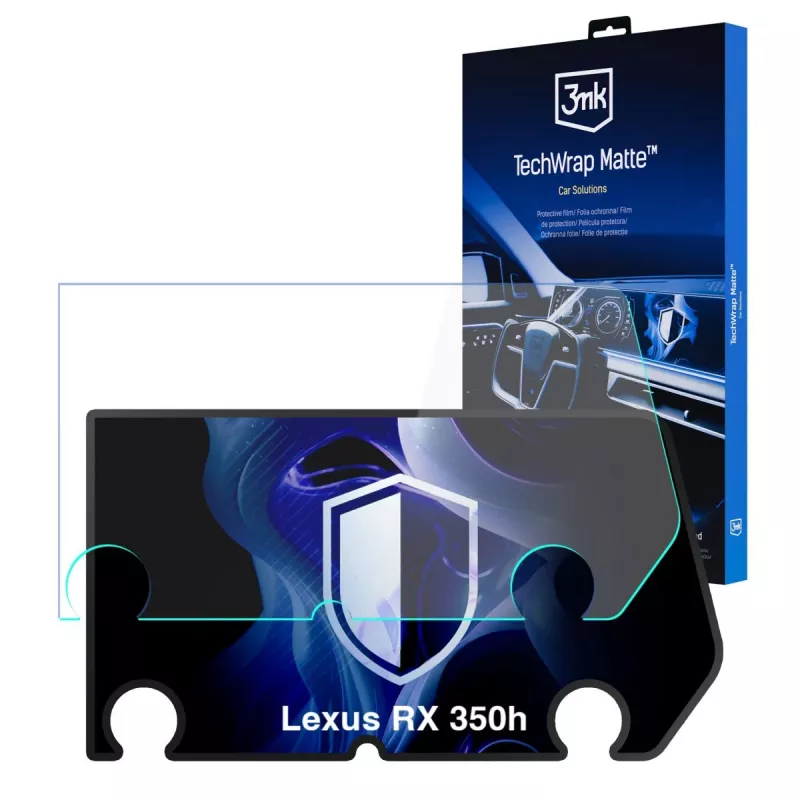 3MK PROTECTION Lexus RX 350h (2022-2026) 3mk TechWrap Matte Center Display Screen Protector