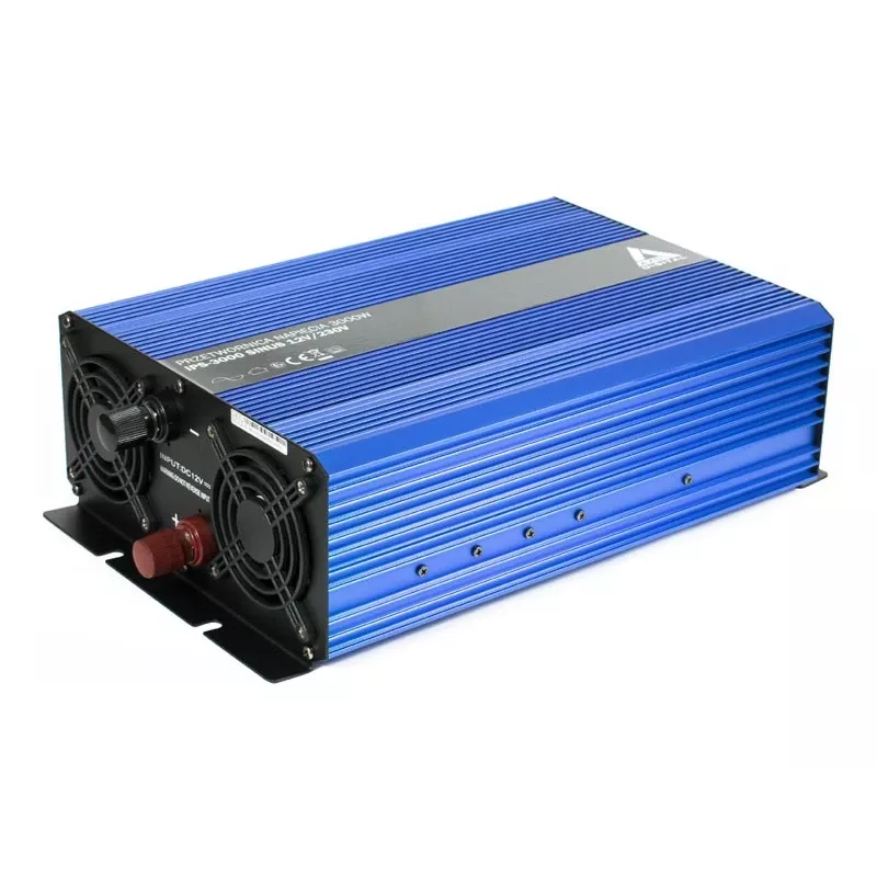 AZO Digital 12 VDC / 230 VAC gryno sinuso keitiklis 3000W IPS-3000S