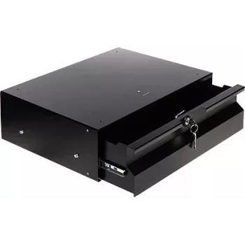 Stalflex RD19-3U-320B 19 colių 3U serverio stovo stalčius, 320 mm naudingas gylis, juodas