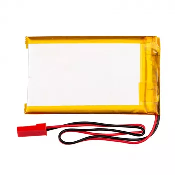 Akyga AKY0654 LP654060 Li-Po įkraunama baterija 3,7V 1950mAh su PCM JST 2,54 2 kontaktų 150mm