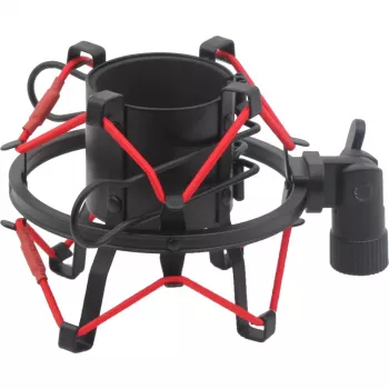 MOZOS SHM2-RED Anti-Vibration Shock Mount for Microphone 48-54 mm Red