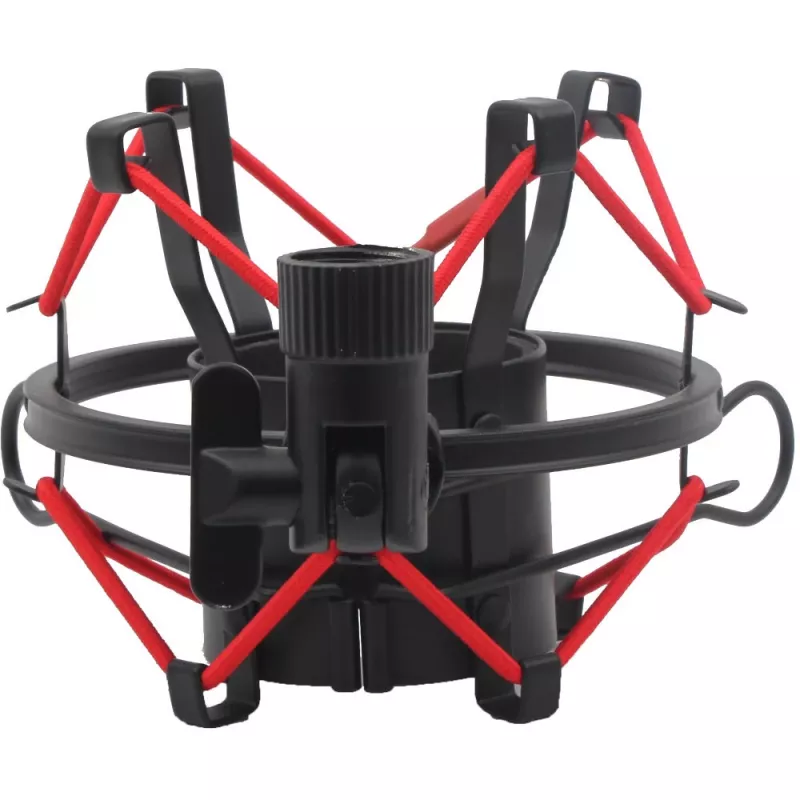 MOZOS SHM2-RED Anti-Vibration Shock Mount for Microphone 48-54 mm Red