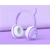 MOZOS KID DOG belaidės ausinės vaikams violetinė