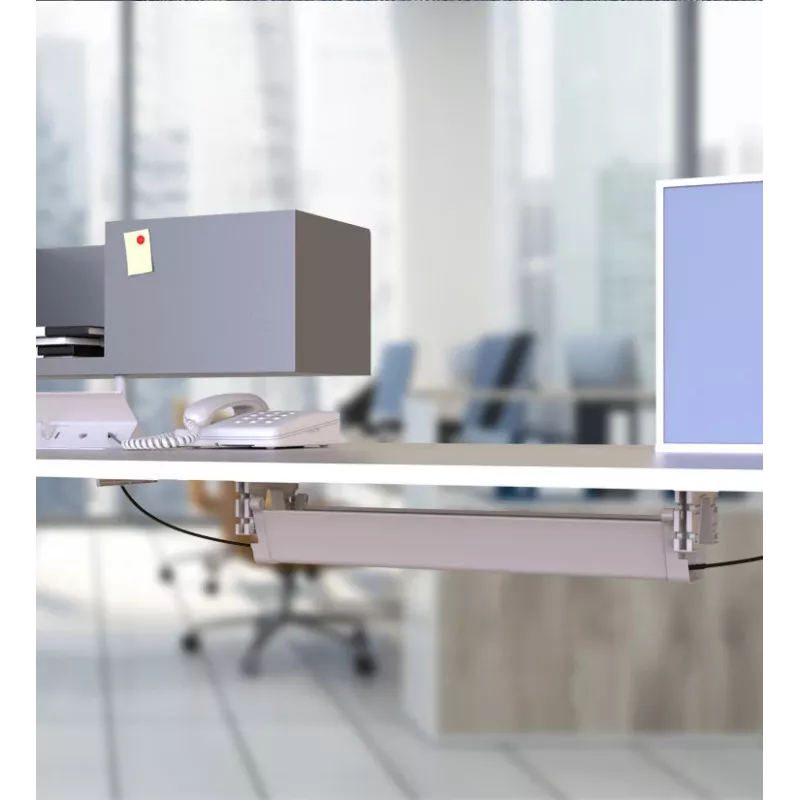 MOZOS CT550WH Under-Desk Cable Management Tray 550 mm White