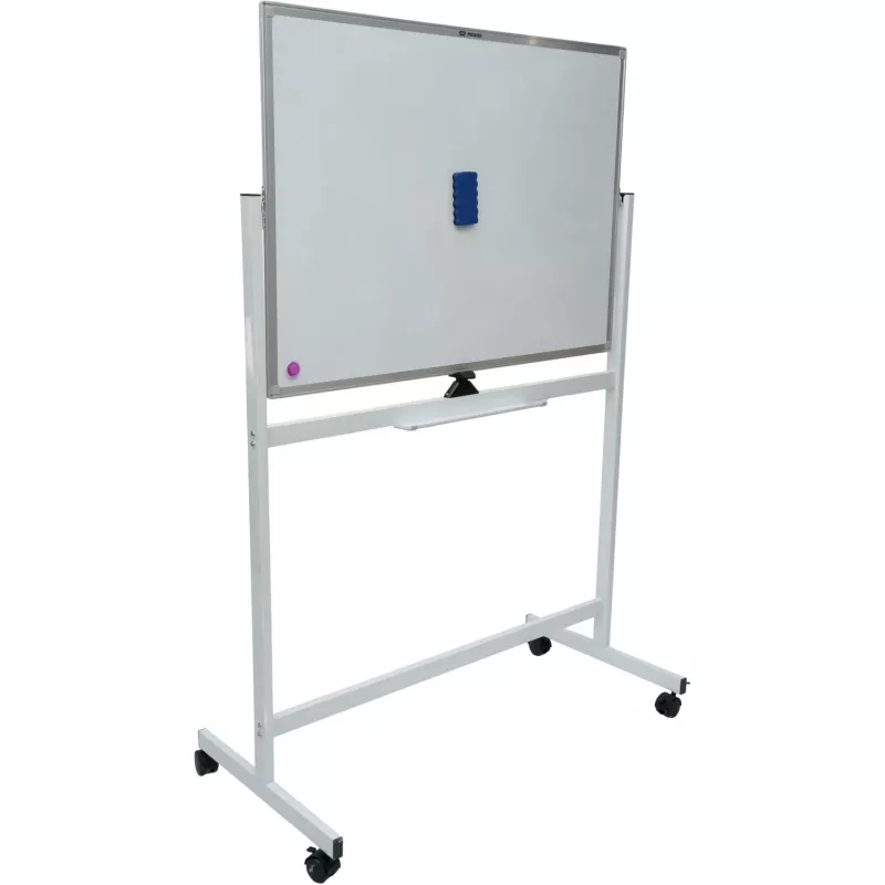MOZOS Magnetic Whiteboard Rotating Mobile 100x70 cm