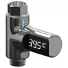 MOZOS LED Digital Shower Thermometer Water Powered
