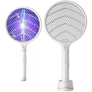 MOZOS ML-138P UV LED vabzdžių žudikė su siurbimo ventiliatoriumi, juoda, 5W, vidaus naudojimui, iki 40 m², maitinama USB
