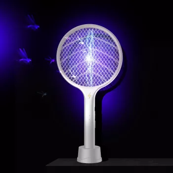 MOZOS ML-138P UV LED vabzdžių žudikė su siurbimo ventiliatoriumi, juoda, 5W, vidaus naudojimui, iki 40 m², maitinama USB