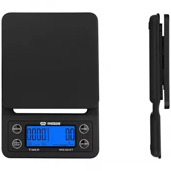 MOZOS CAFFE Electronic Coffee Scale with Stopwatch