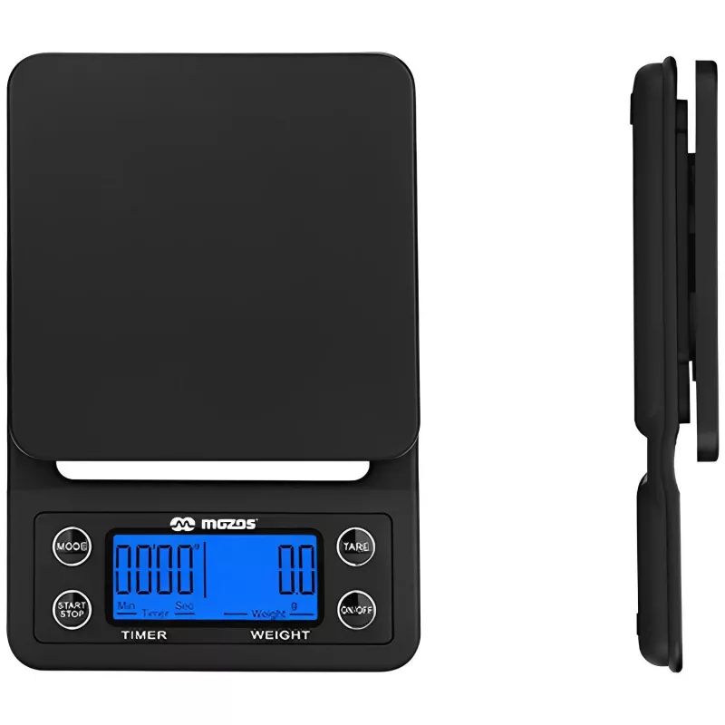 MOZOS CAFFE Electronic Coffee Scale with Stopwatch